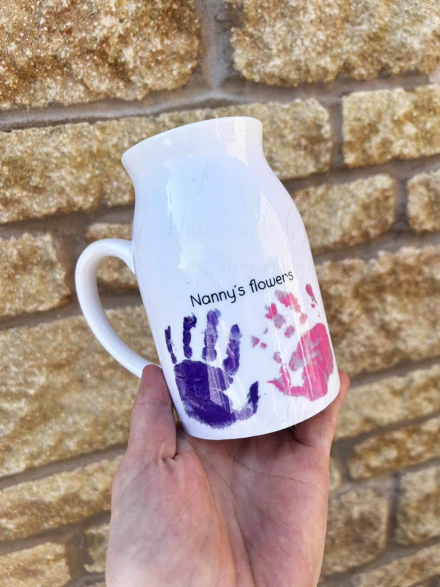 Personalised Ceramic Child Artwork Jug