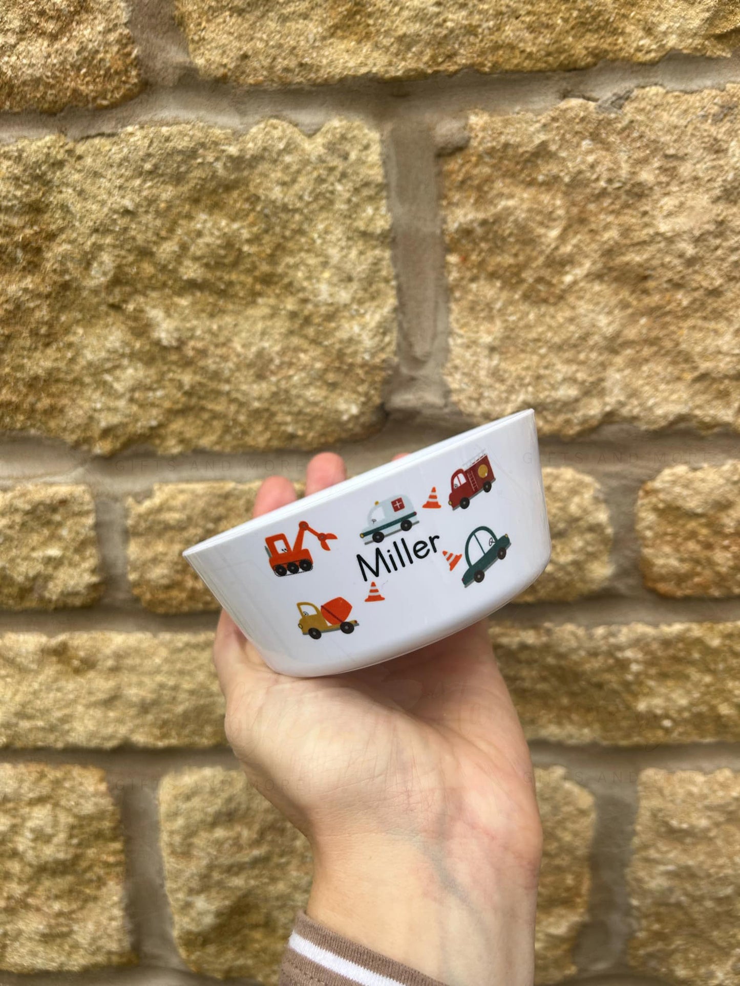 Personalised Plastic Children's Bowl
