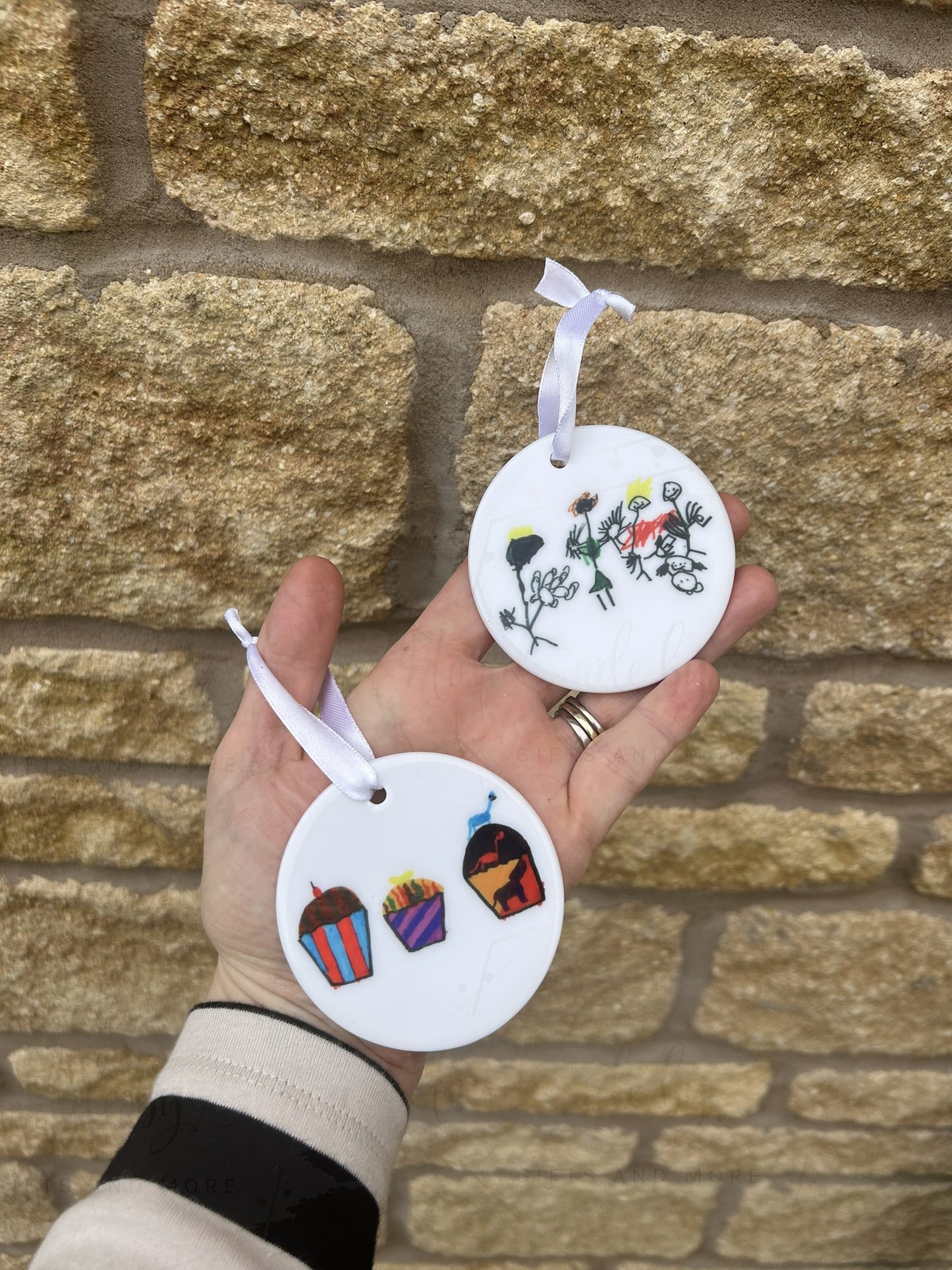 Personalised Child Artwork Ceramic Disc