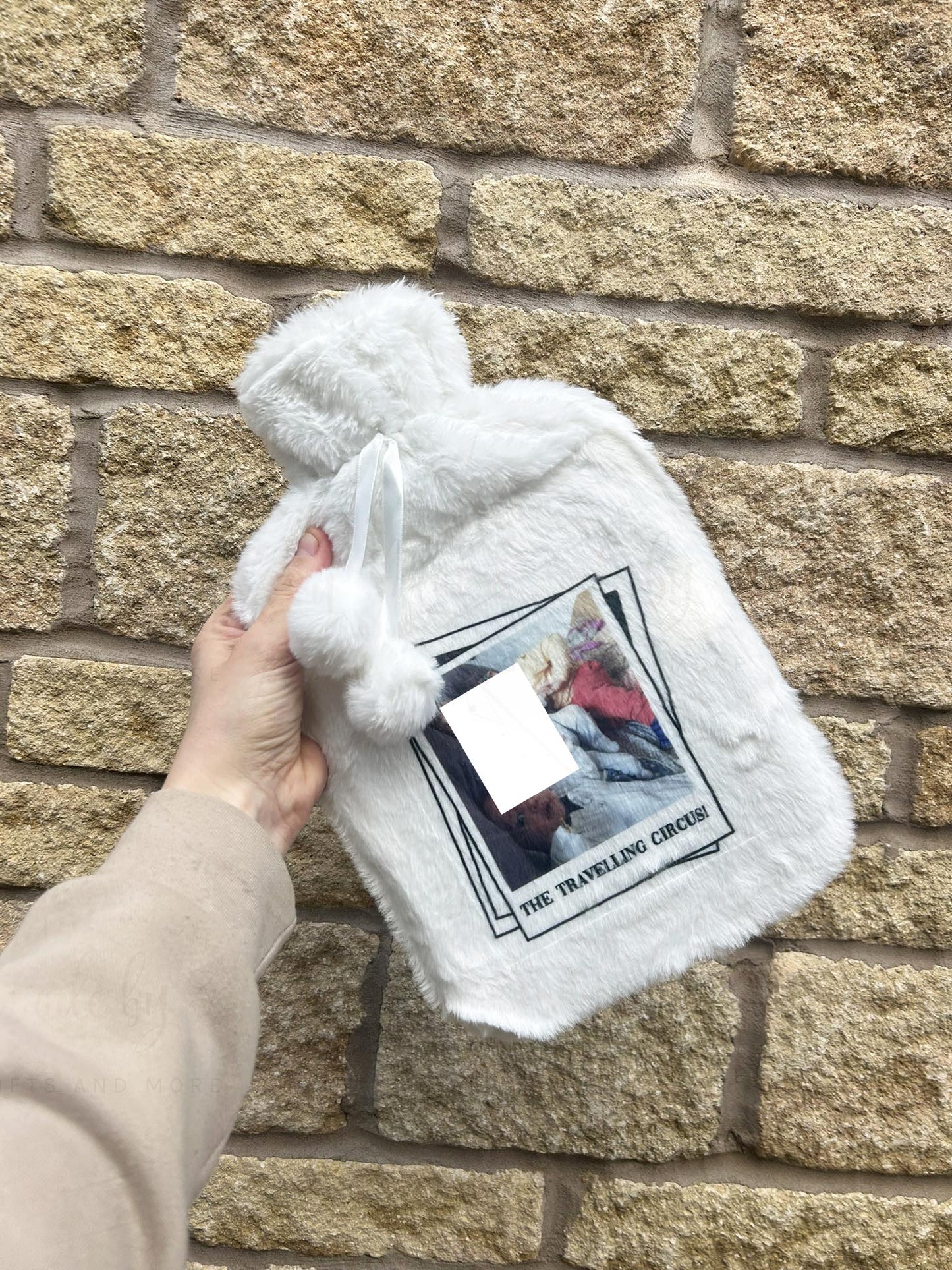 Personalised Photo Polaroid Hot Water Bottle