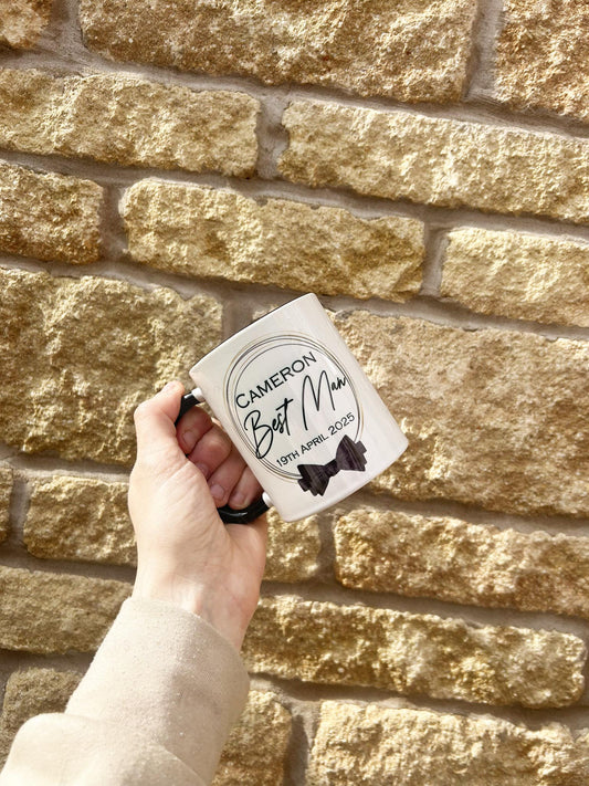 Personalised Groomsman Ceramic Mug