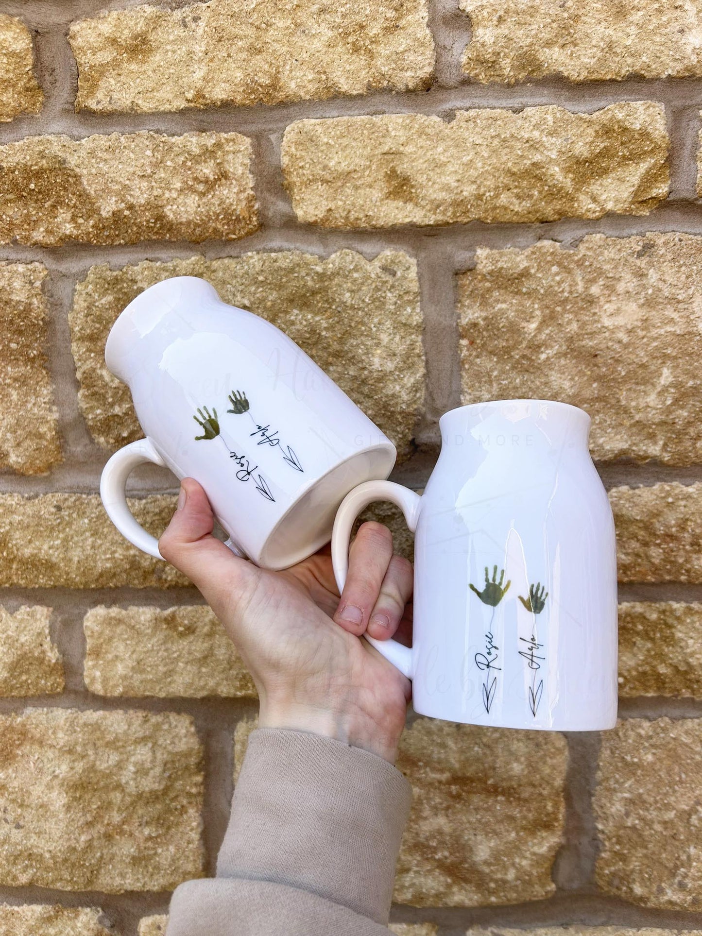 Personalised Ceramic Child Artwork Jug
