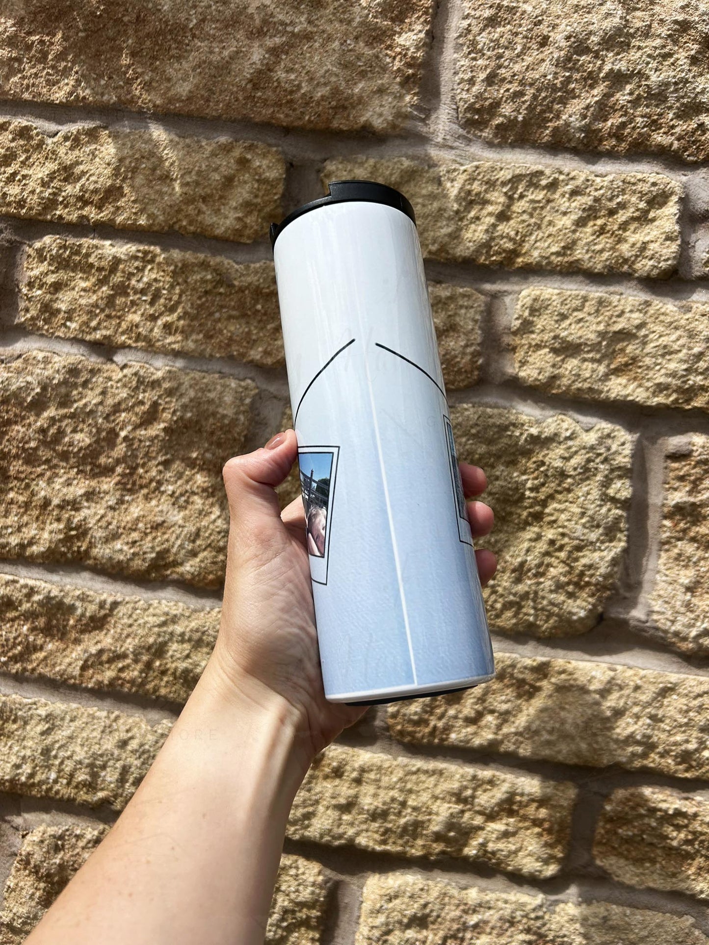 Personalised Polaroid Tumbler