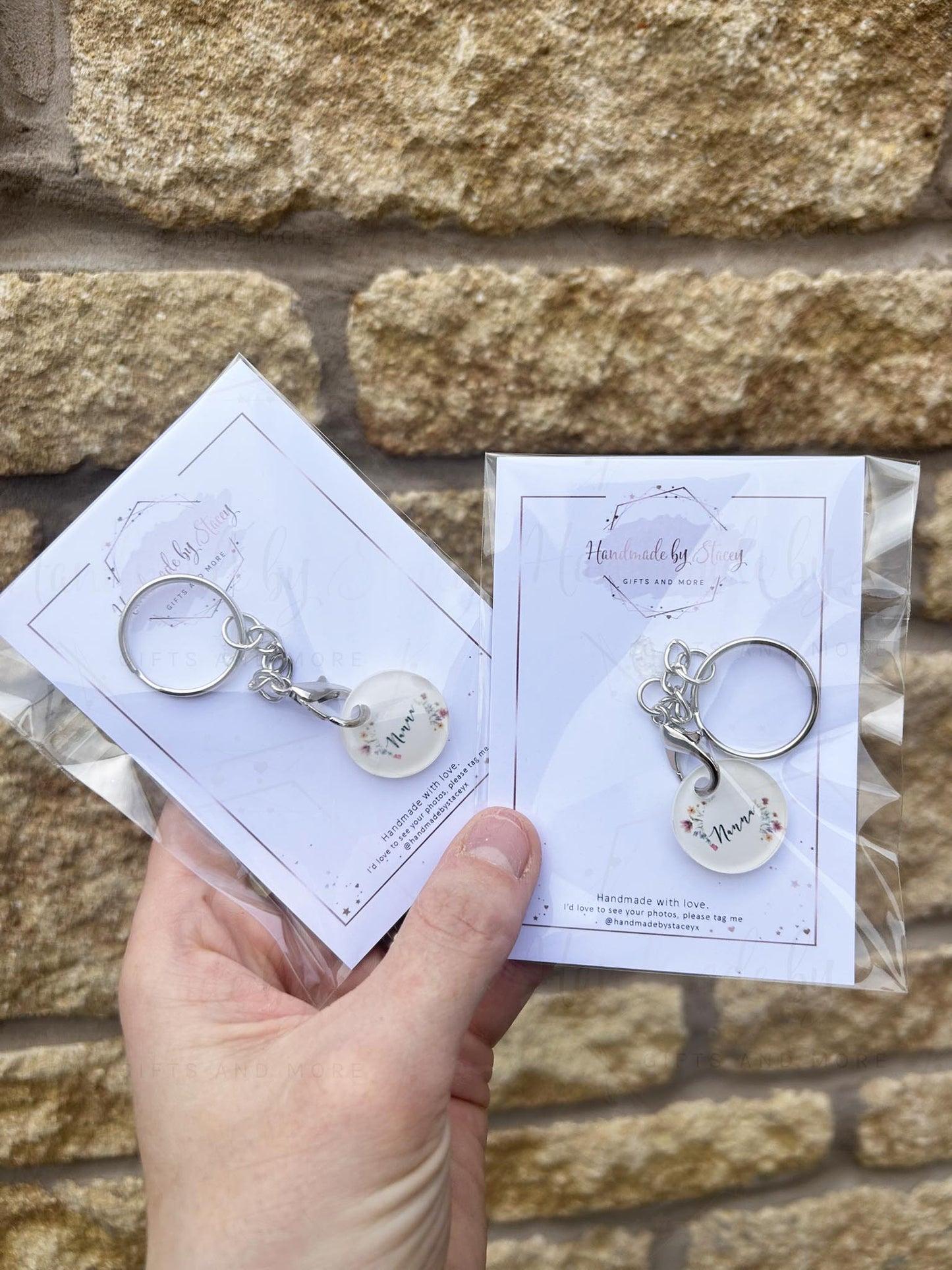 Personalised Wildflower Trolley Coin