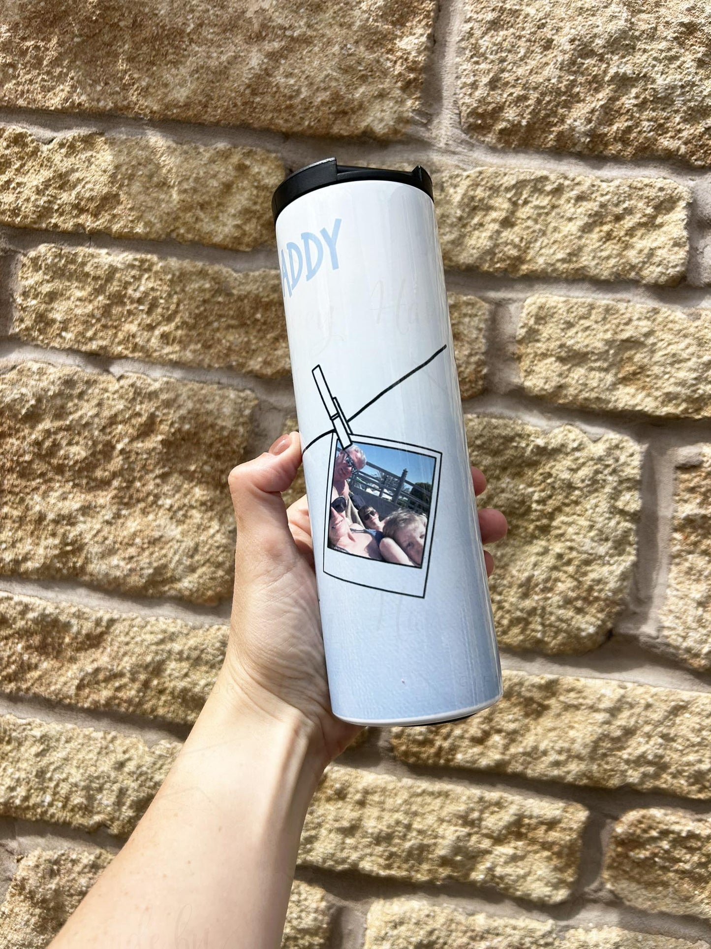 Personalised Polaroid Tumbler
