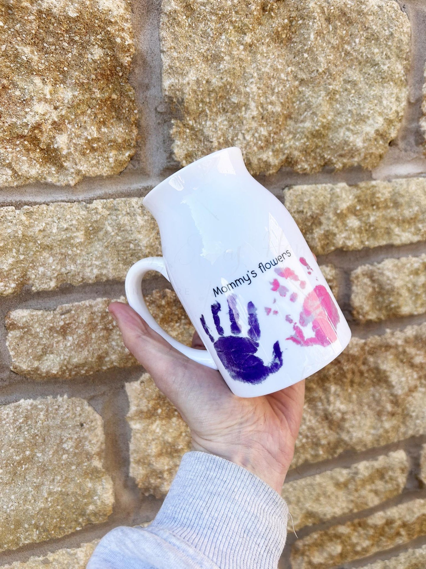 Personalised Ceramic Child Artwork Jug