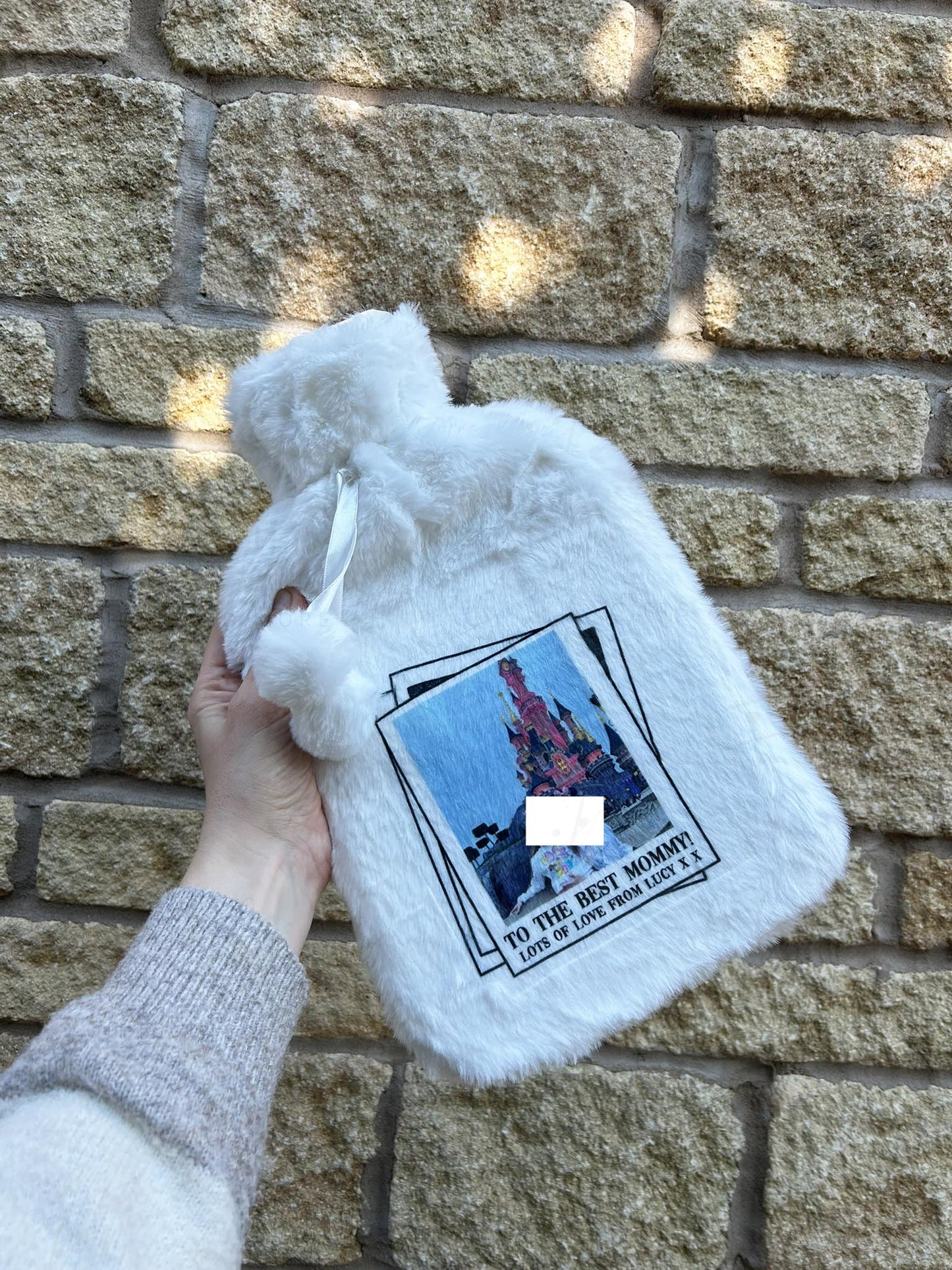 Personalised Photo Polaroid Hot Water Bottle