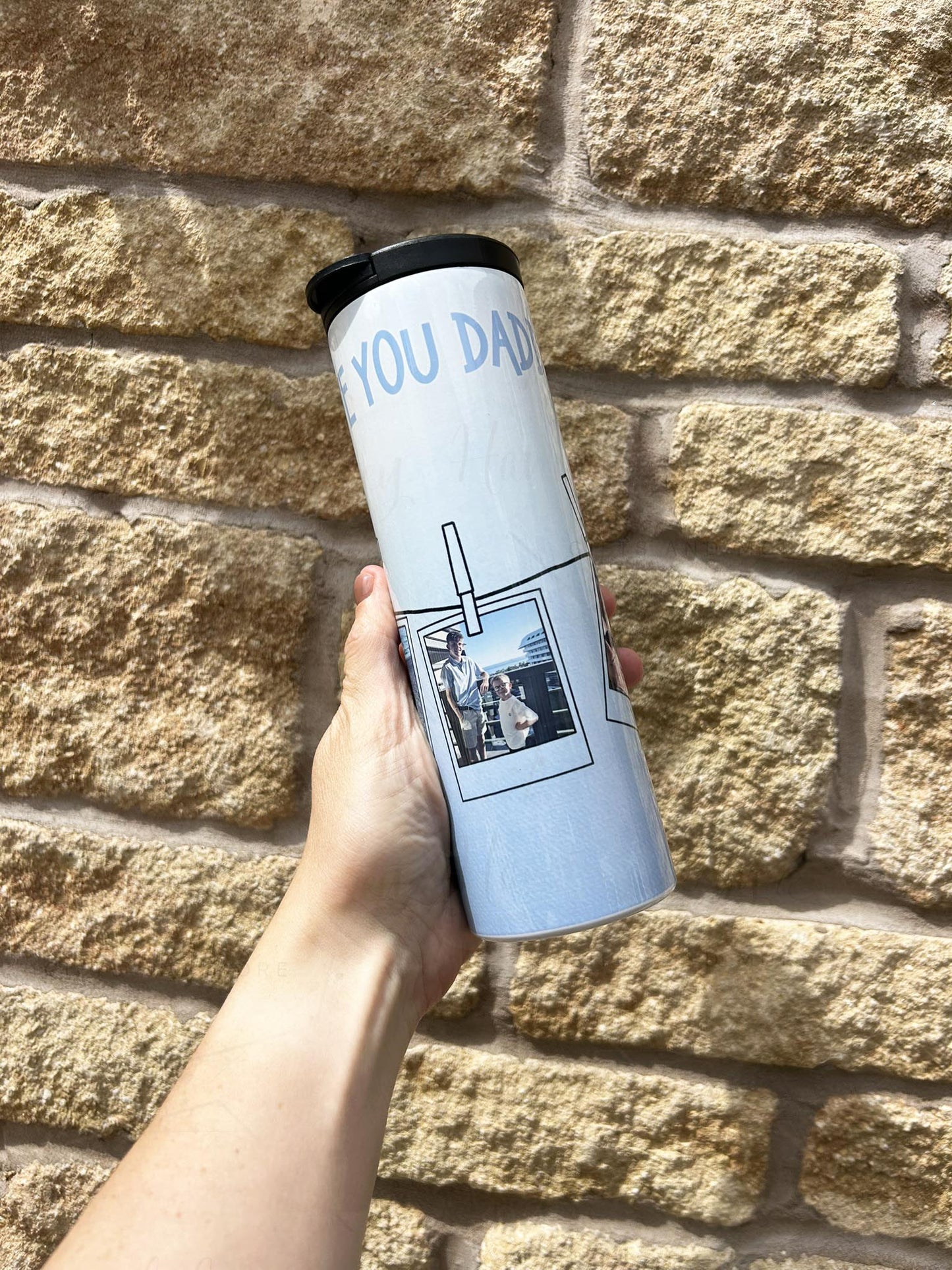Personalised Polaroid Tumbler