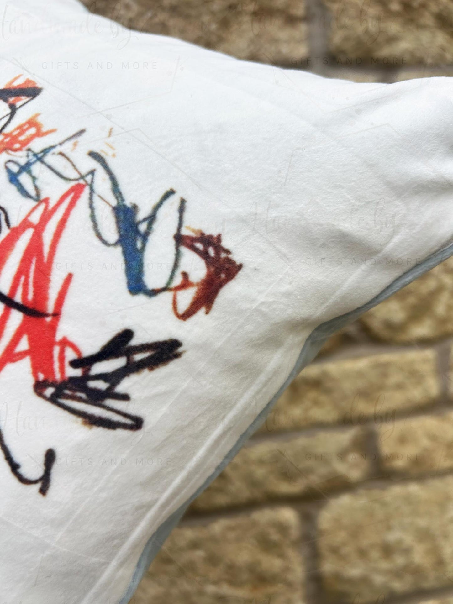 Personalised Child's Artwork Cushion