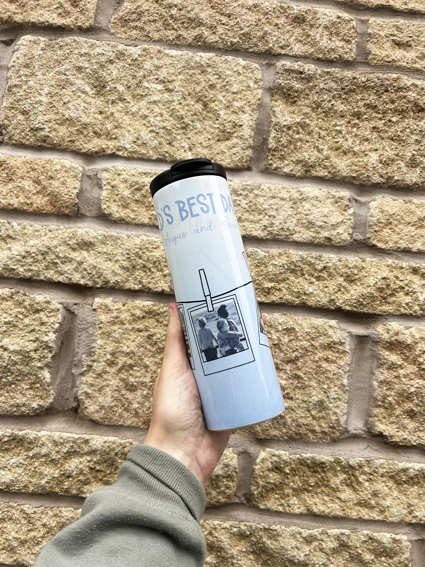 Personalised Polaroid Tumbler