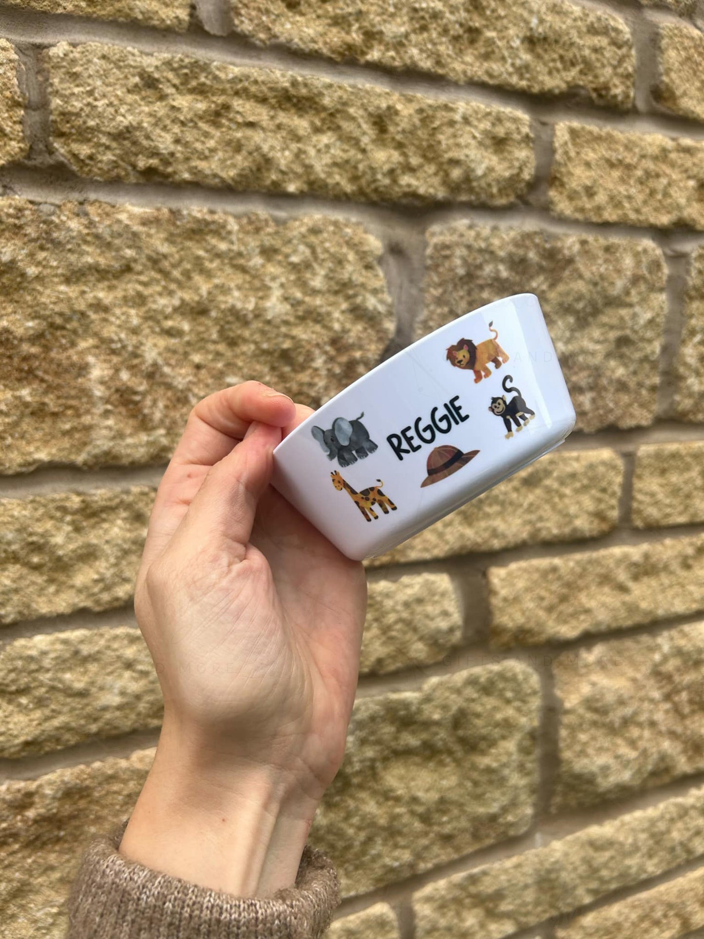 Personalised Plastic Children's Bowl