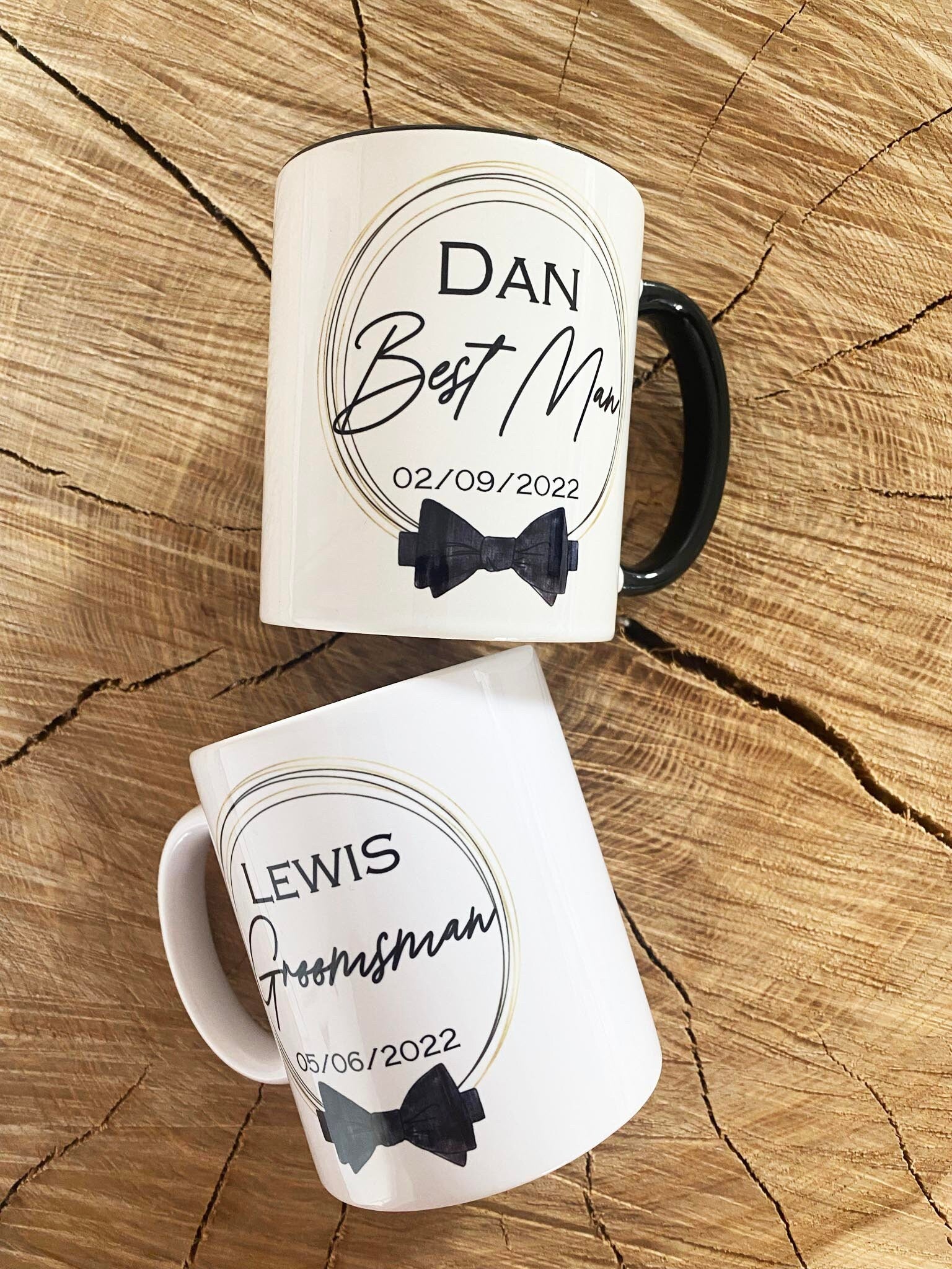 Personalised Ceramic Mug|Best Man Groom Party Usher Gift Idea|Wedding Gift Idea for Him/Groom to Be