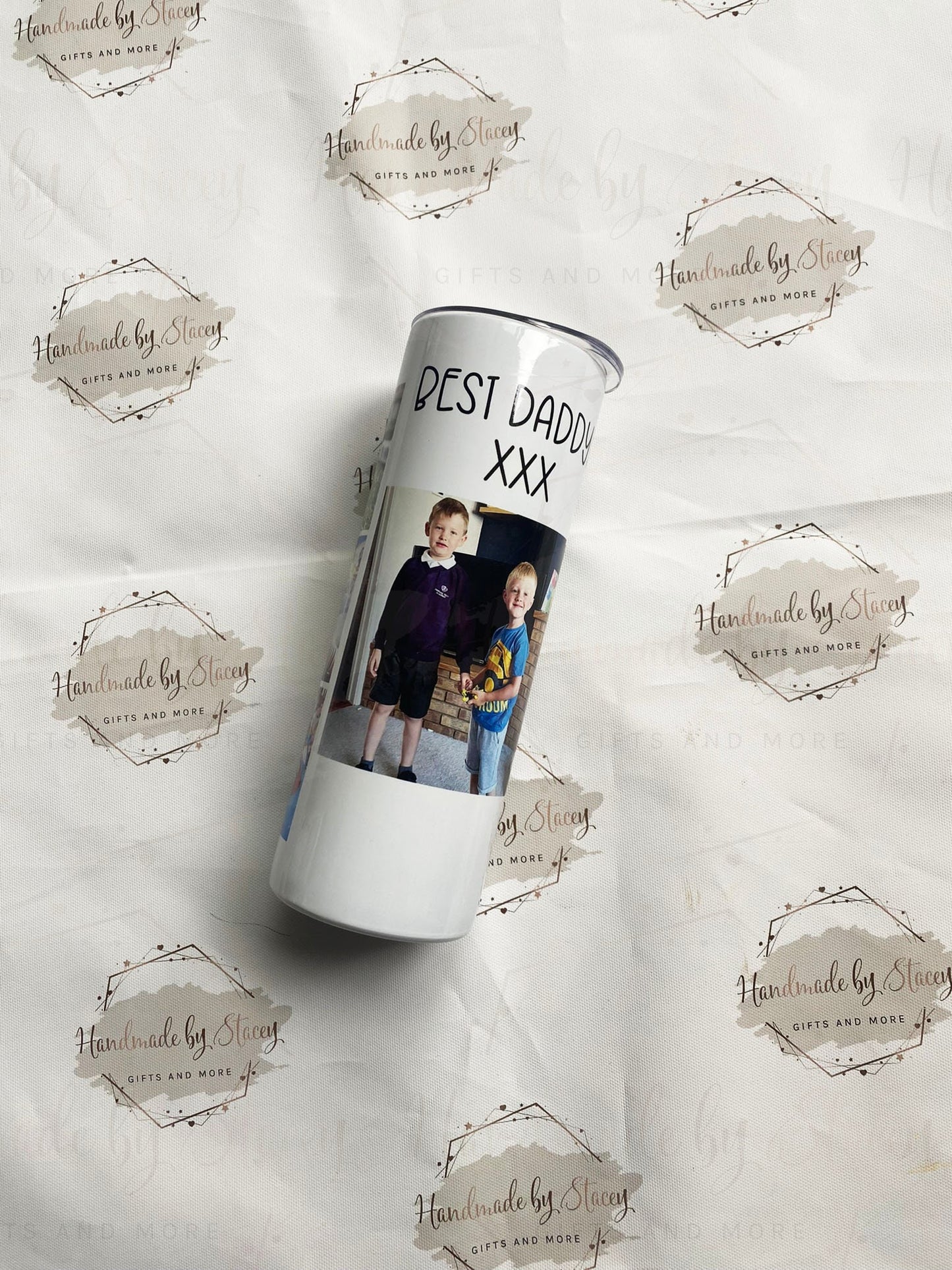 Personalised Insulated Photo Travel Flask|Cricket Thermos Gift Idea for Daddy|Alllotment Father's Day Gift for Him|Dad|Grandad|Grandpa|