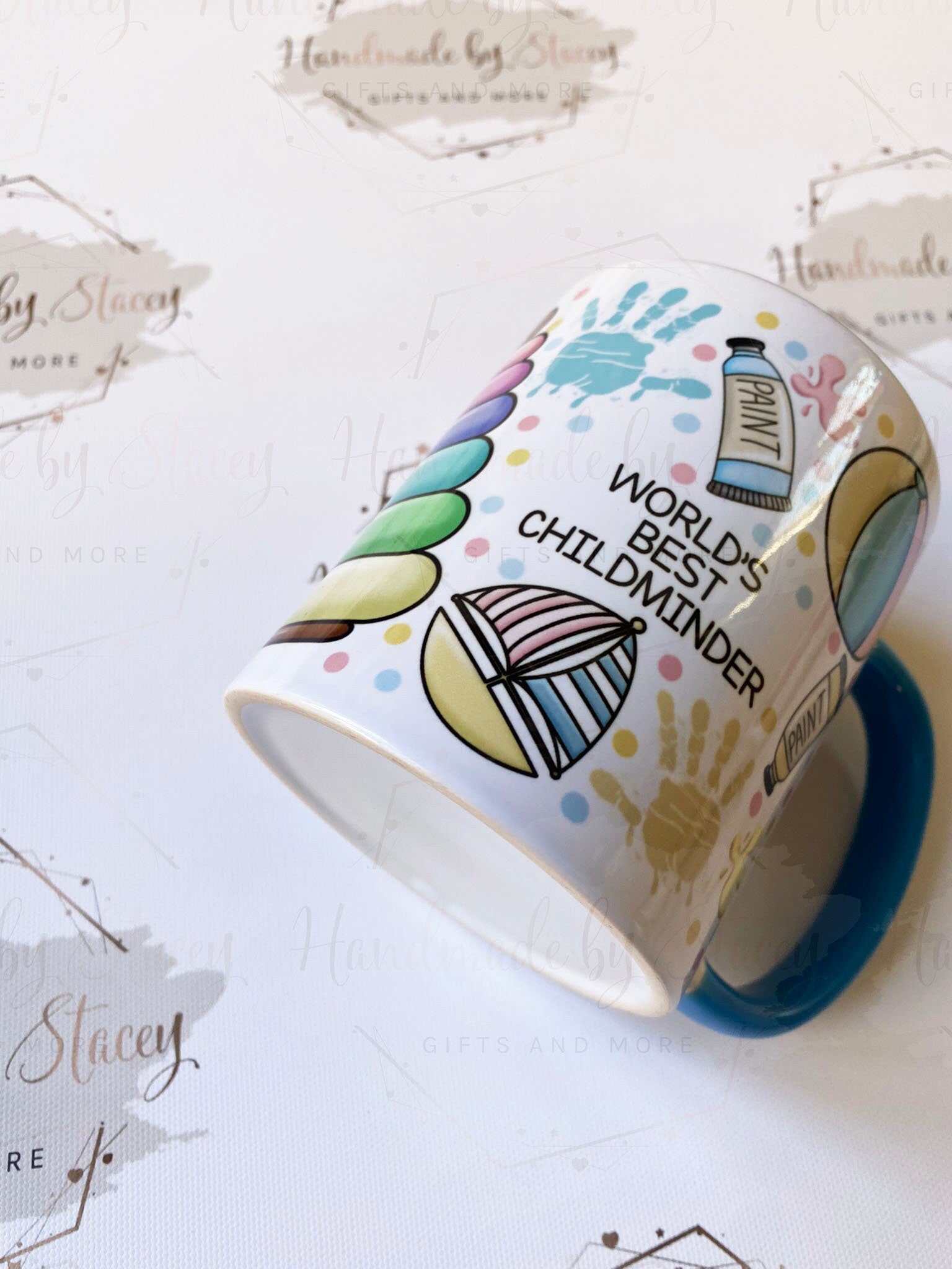 Personalised Childminder Mug|Thank you Nursery Nurse|EDITABLE TEXT|Gift Idea for Child caregiver| Gift Hot Tea Coffee Cup