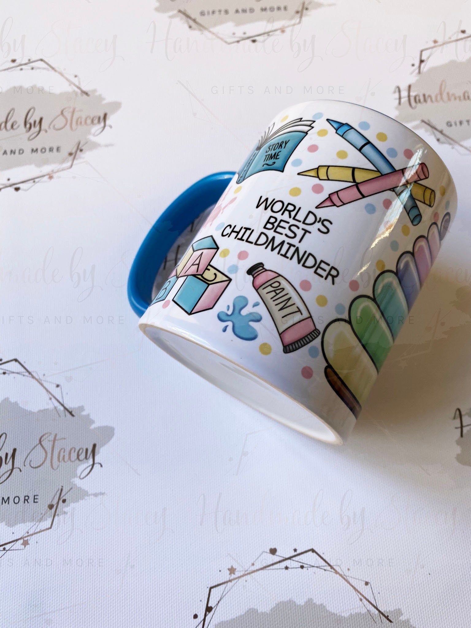 Personalised Childminder Mug|Thank you Nursery Nurse|EDITABLE TEXT|Gift Idea for Child caregiver| Gift Hot Tea Coffee Cup
