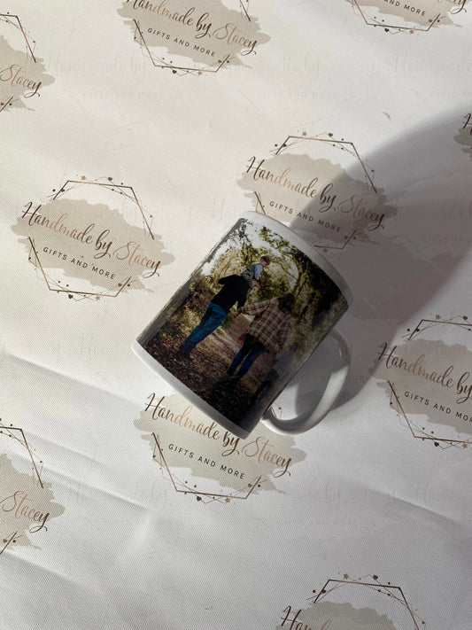 Personalised Photo Mug|Create your Own Images Custom Ceramic White Mug|Birthday Mothers Day Fathers Day Christmas Gift Idea for Him Her