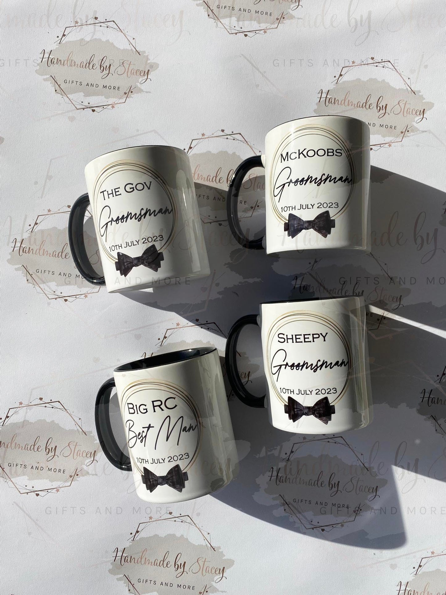 Personalised Ceramic Mug|Best Man Groom Party Usher Gift Idea|Wedding Gift Idea for Him/Groom to Be