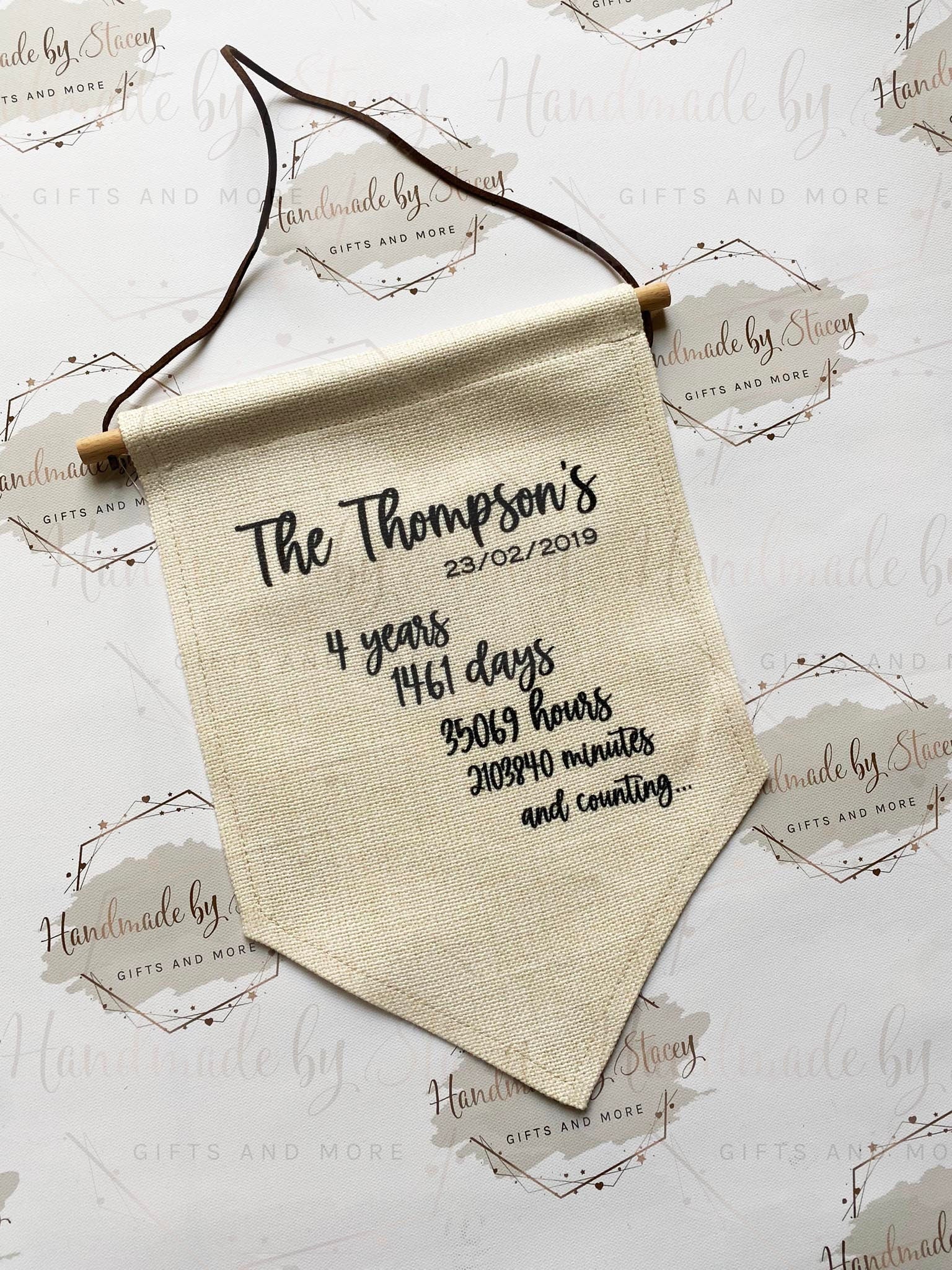 Couple Bedroom Sign|Linen Flag Pennant|Bedroom Decor Gift Idea|Wedding Gift for Anniversary|Couple|Bride|Groom|Newlywed Keepsake Gift