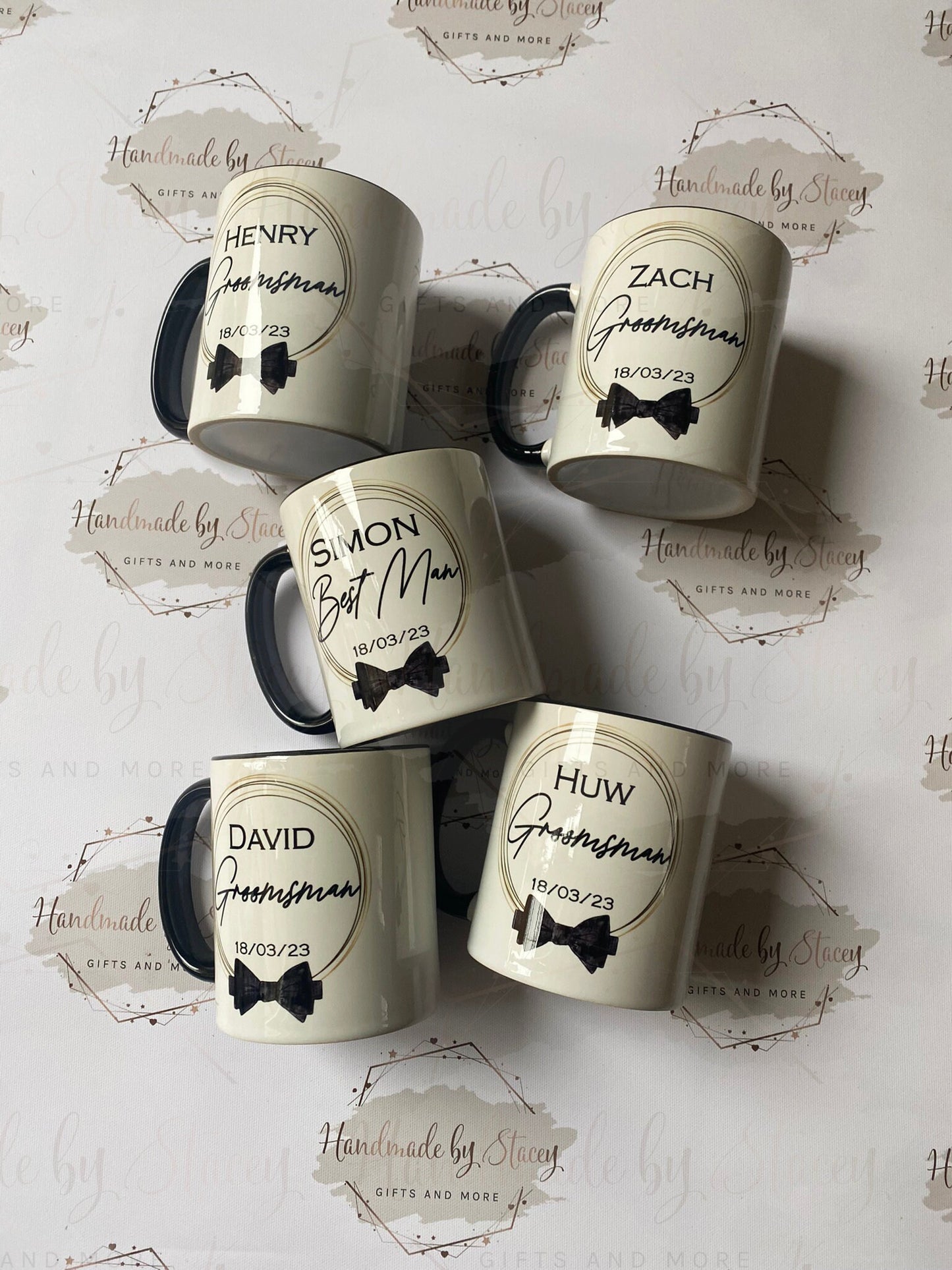 Personalised Ceramic Mug|Best Man Groom Party Usher Gift Idea|Wedding Gift Idea for Him/Groom to Be