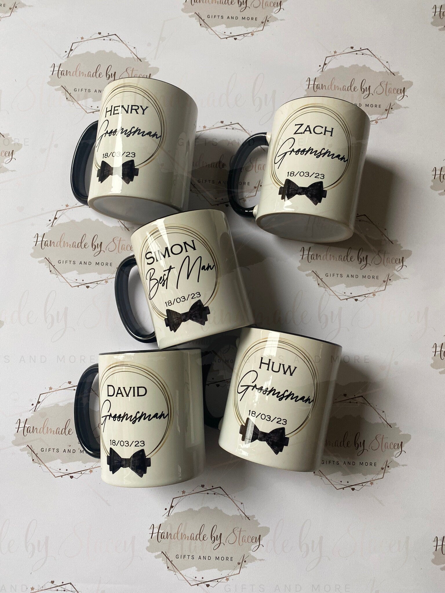 Personalised Ceramic Mug|Best Man Groom Party Usher Gift Idea|Wedding Gift Idea for Him/Groom to Be