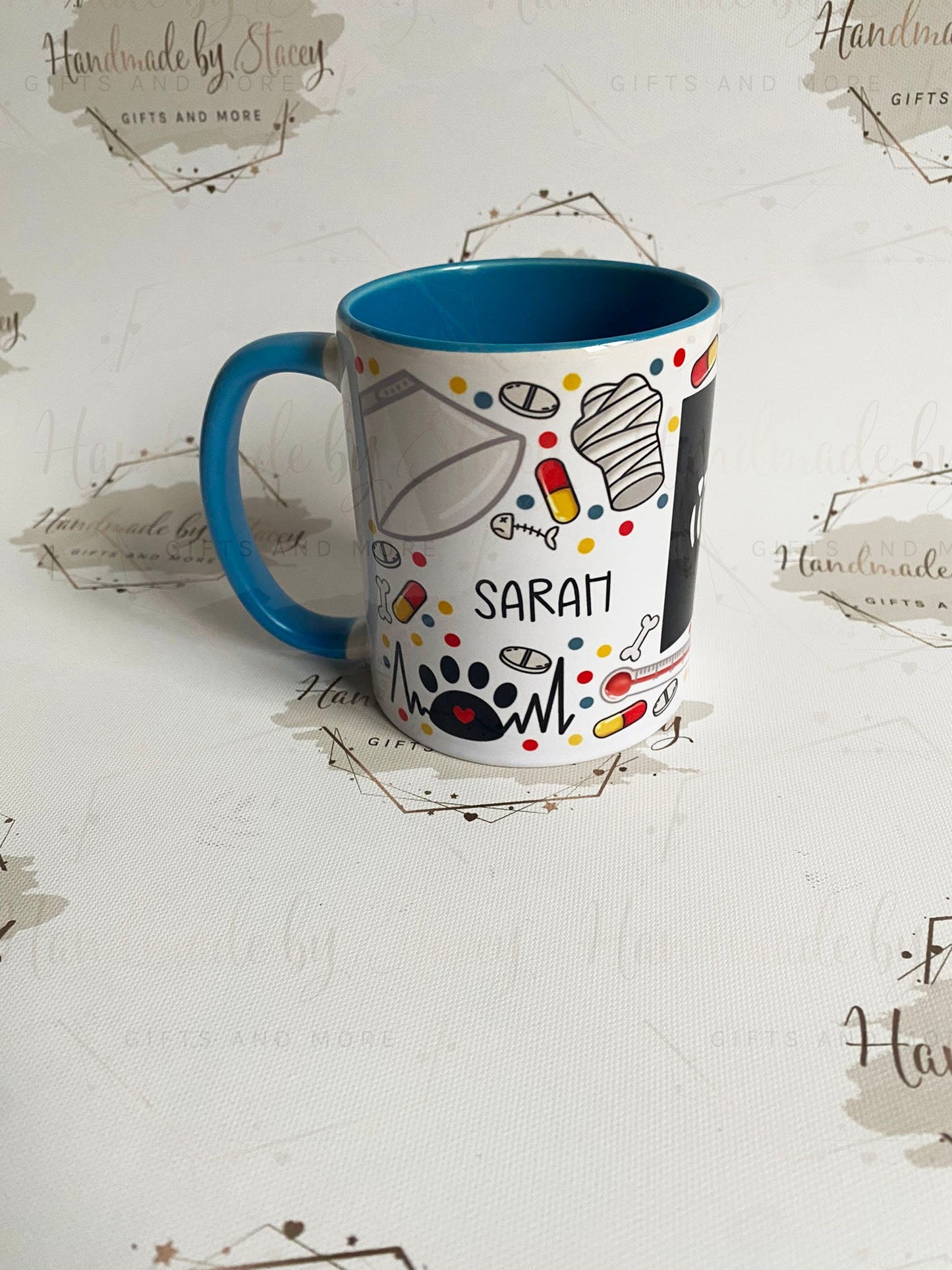 Personalised Vets Mug|Thank you Gift Idea for Veterinarian Nurse|Birthday Secret Santa Hot Tea Coffee Cup|Animal Lover Gift IDea