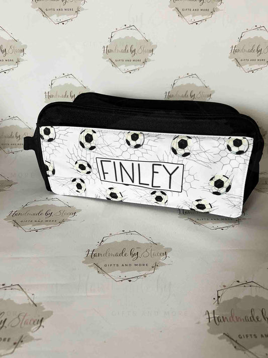 Personalised Football Boot Bag|Editable Text|Sports Shoe Bag|Dirty Boots|Gift Idea for Dad|Son|Niece|Nephew|Daughter|Christmas Sporting Gift