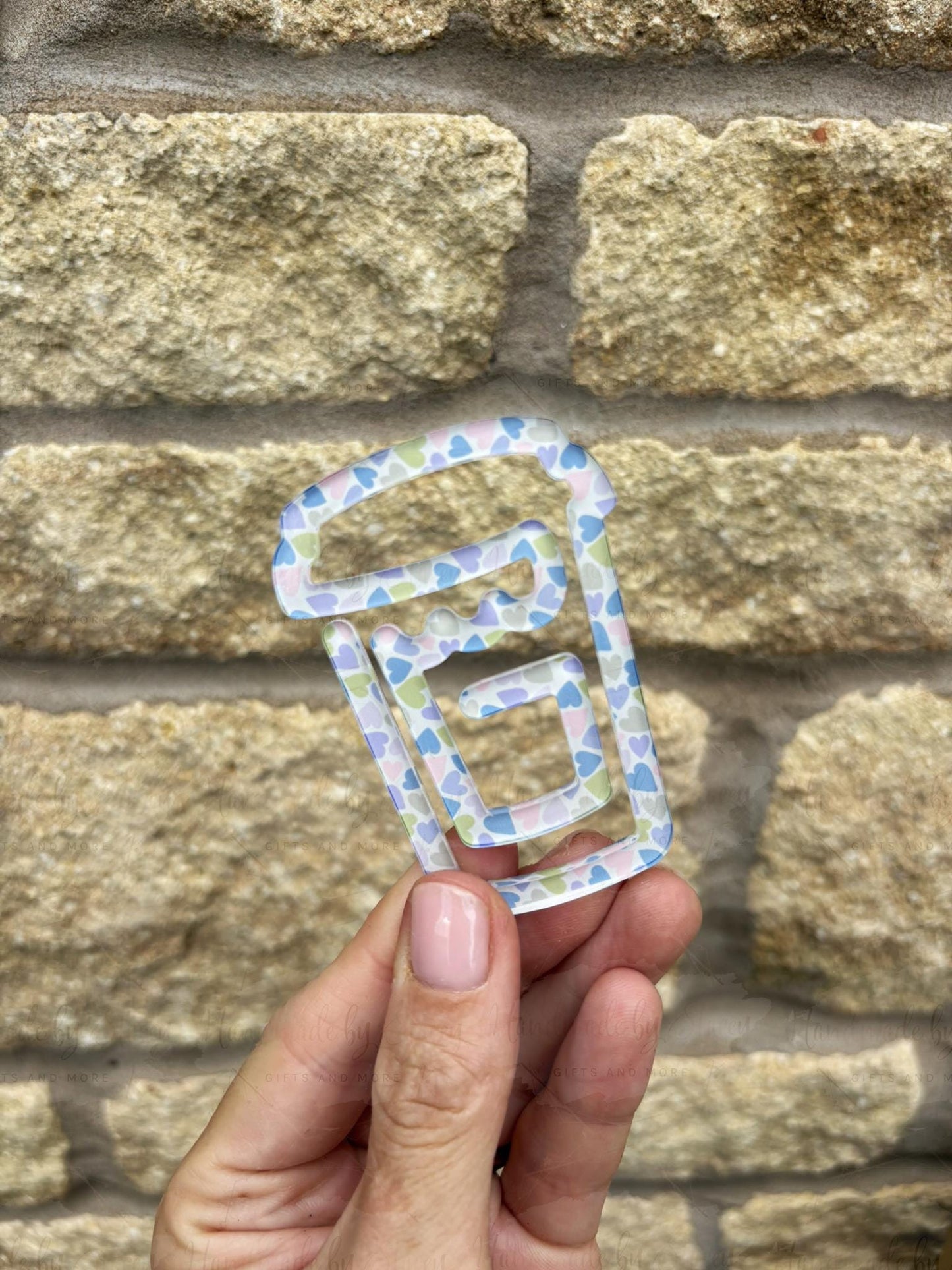 Acrylic Coffee Cup Bookmark: Unique Reading Gift, UK Made