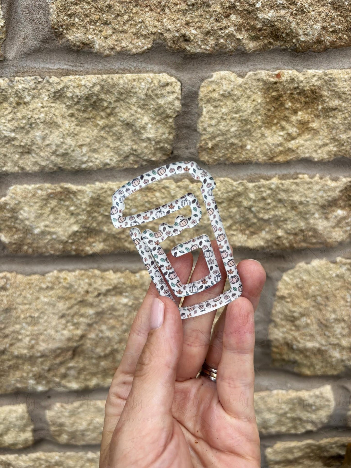 Acrylic Coffee Cup Bookmark: Unique Reading Gift, UK Made