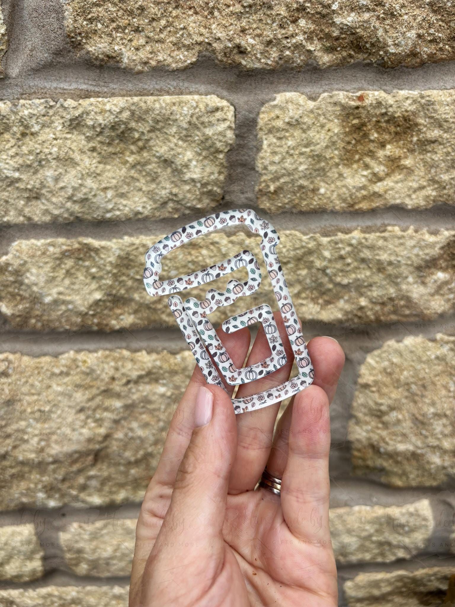 Acrylic Coffee Cup Bookmark: Unique Reading Gift, UK Made