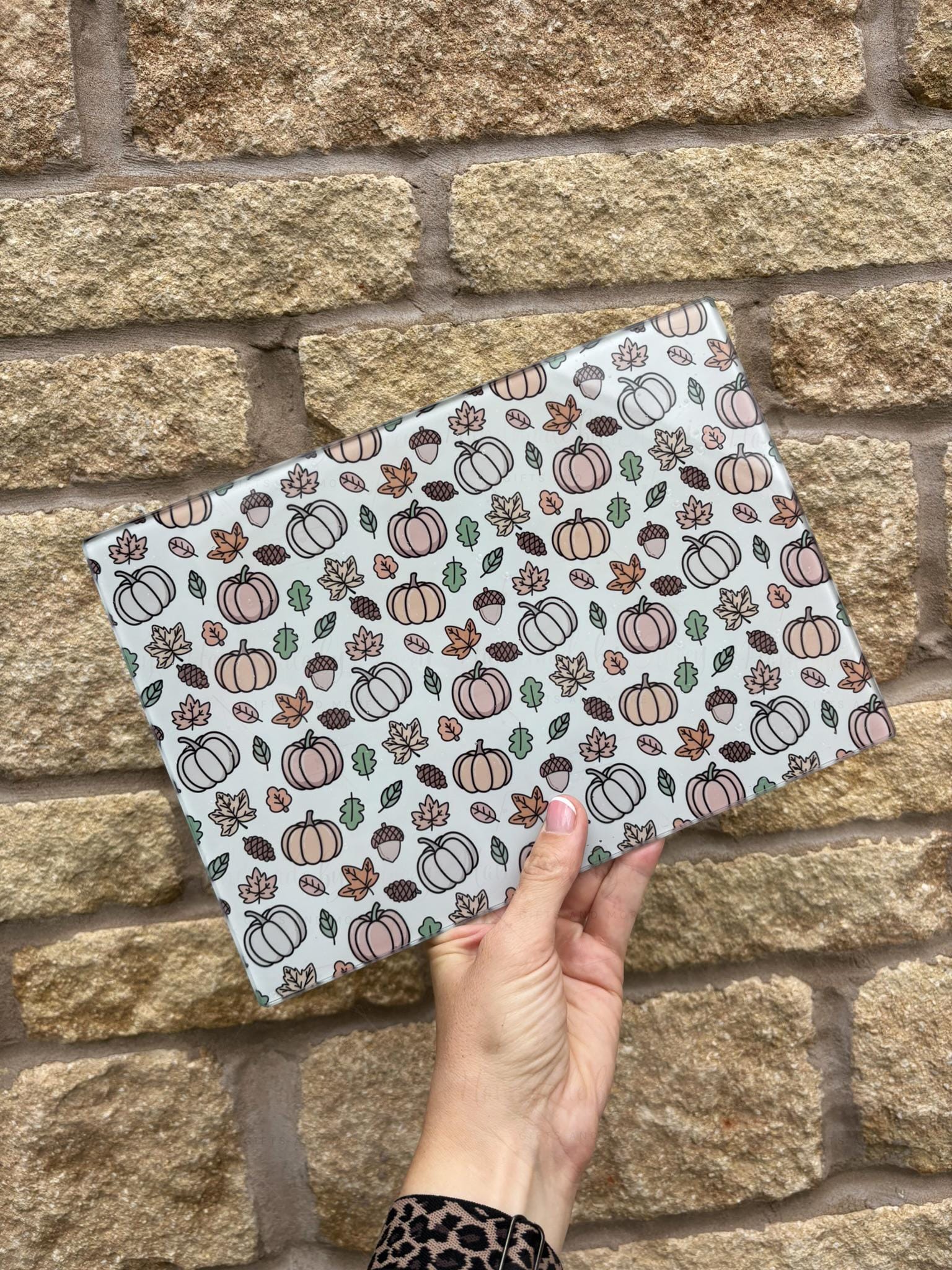Autumnal Chopping Board|A3 A4 Size|Harvest Pumpkin Season|Homeware Gift Idea