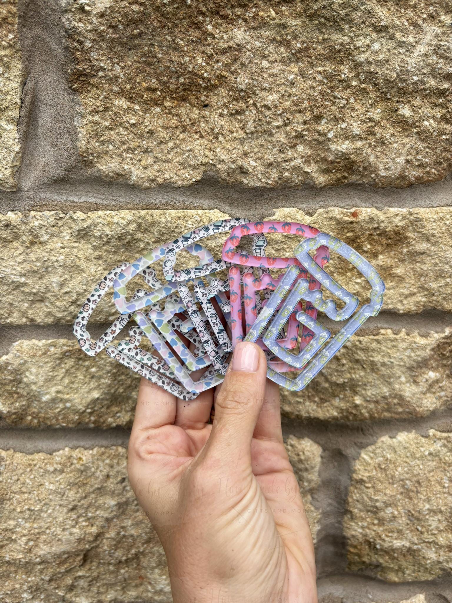 Acrylic Coffee Cup Bookmark: Unique Reading Gift, UK Made