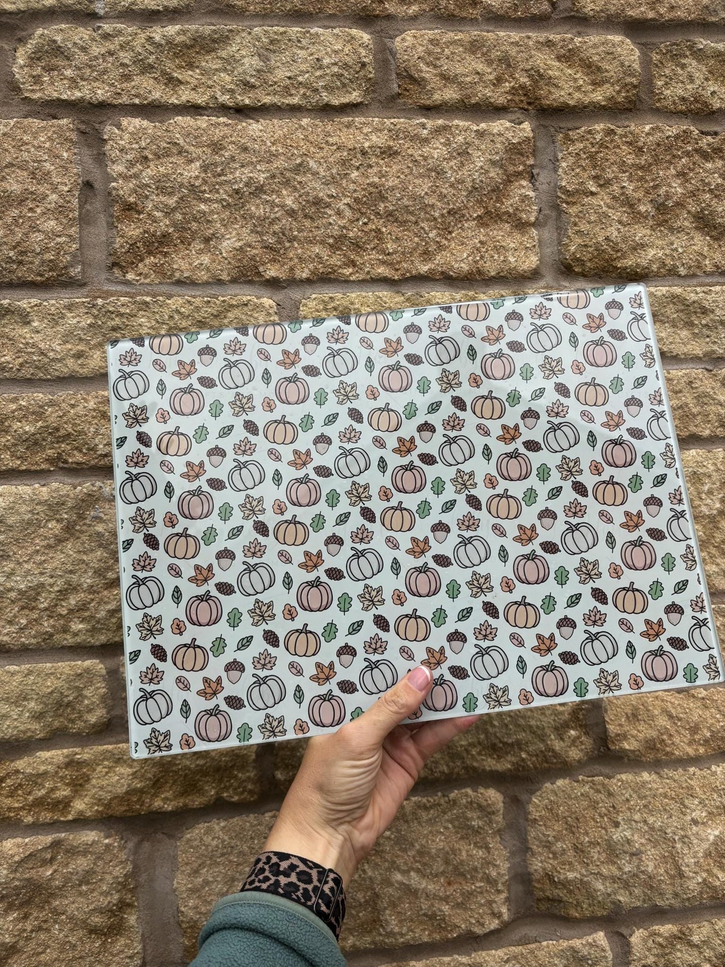 Autumnal Chopping Board|A3 A4 Size|Harvest Pumpkin Season|Homeware Gift Idea