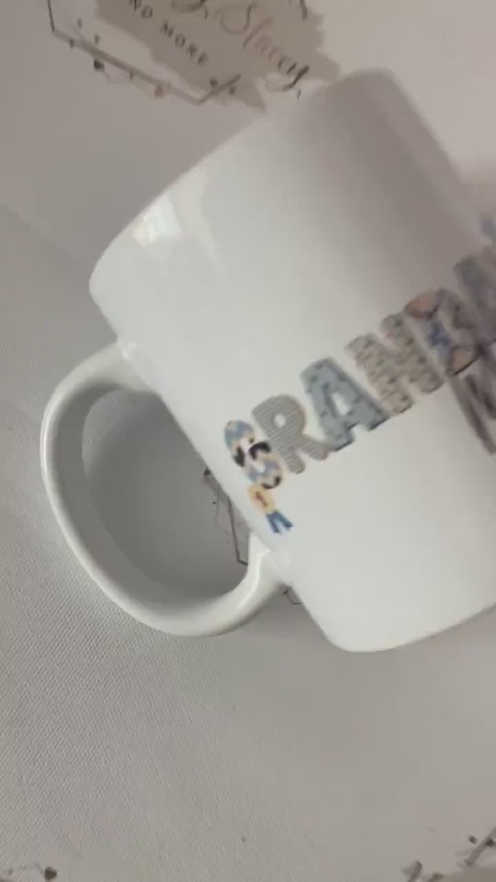 Personalised Ceramic Mug|Grandad Dad Uncle|Favourite Fathers Day Birthday|Hot Drink|Editable Text|Gift Idea for Him|Reusable Gift Idea