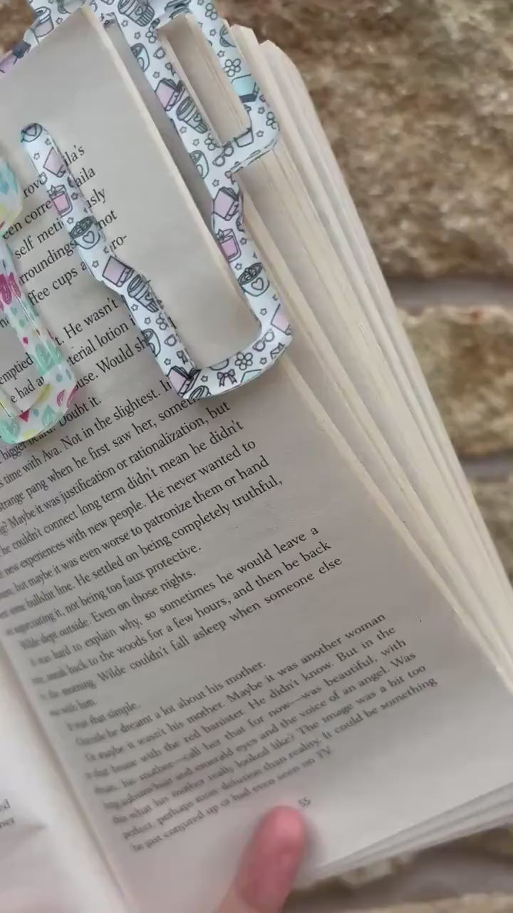 Acrylic Book Lover Bookmark: Unique Reading Gift, UK Made