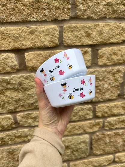 Personalised Plastic Children's Bowl