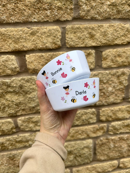 Personalised Plastic Children's Bowl