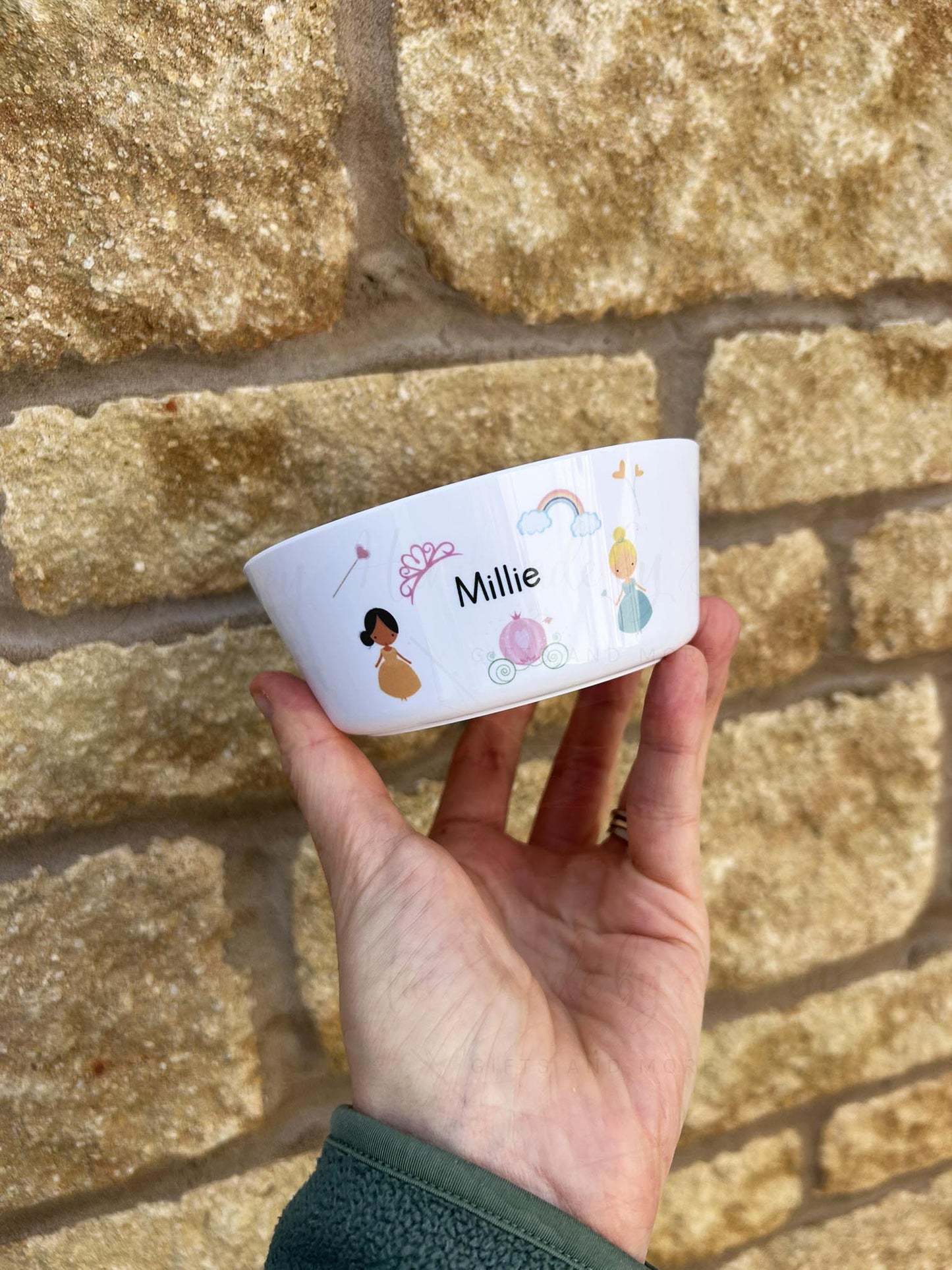Personalised Plastic Children's Bowl