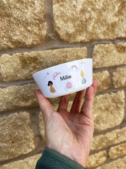 Personalised Plastic Children's Bowl