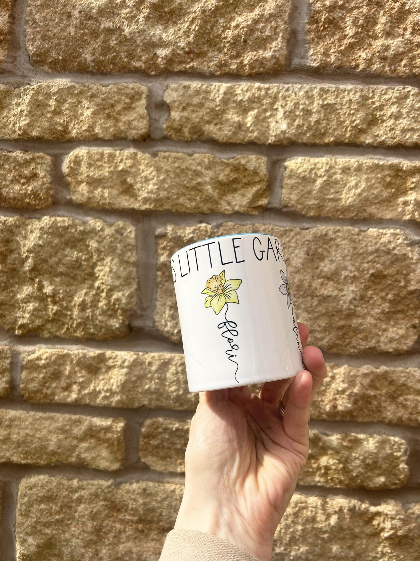 Personalised Birth Flower Ceramic Mug