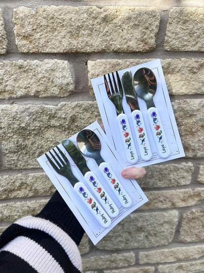 Personalised Plastic Children's Cutlery