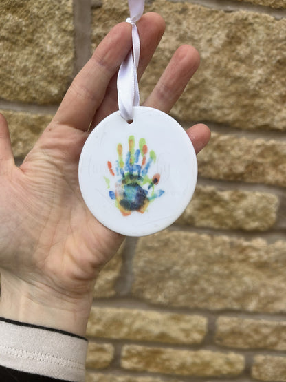 Personalised Child Artwork Ceramic Disc