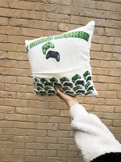 Personalised Gamer Pocket Cushion
