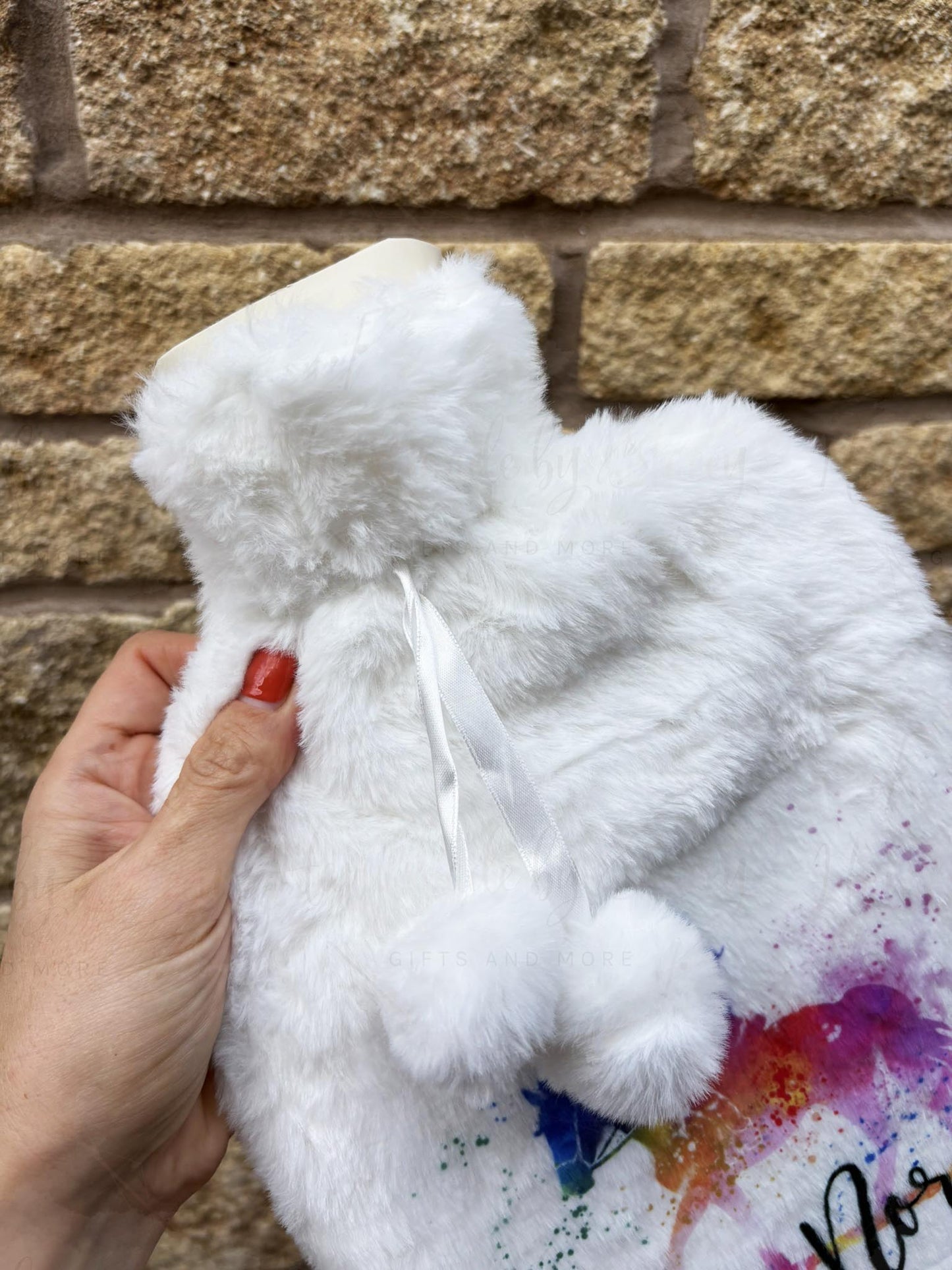 Personalised Horse Riding Hot Water Bottle