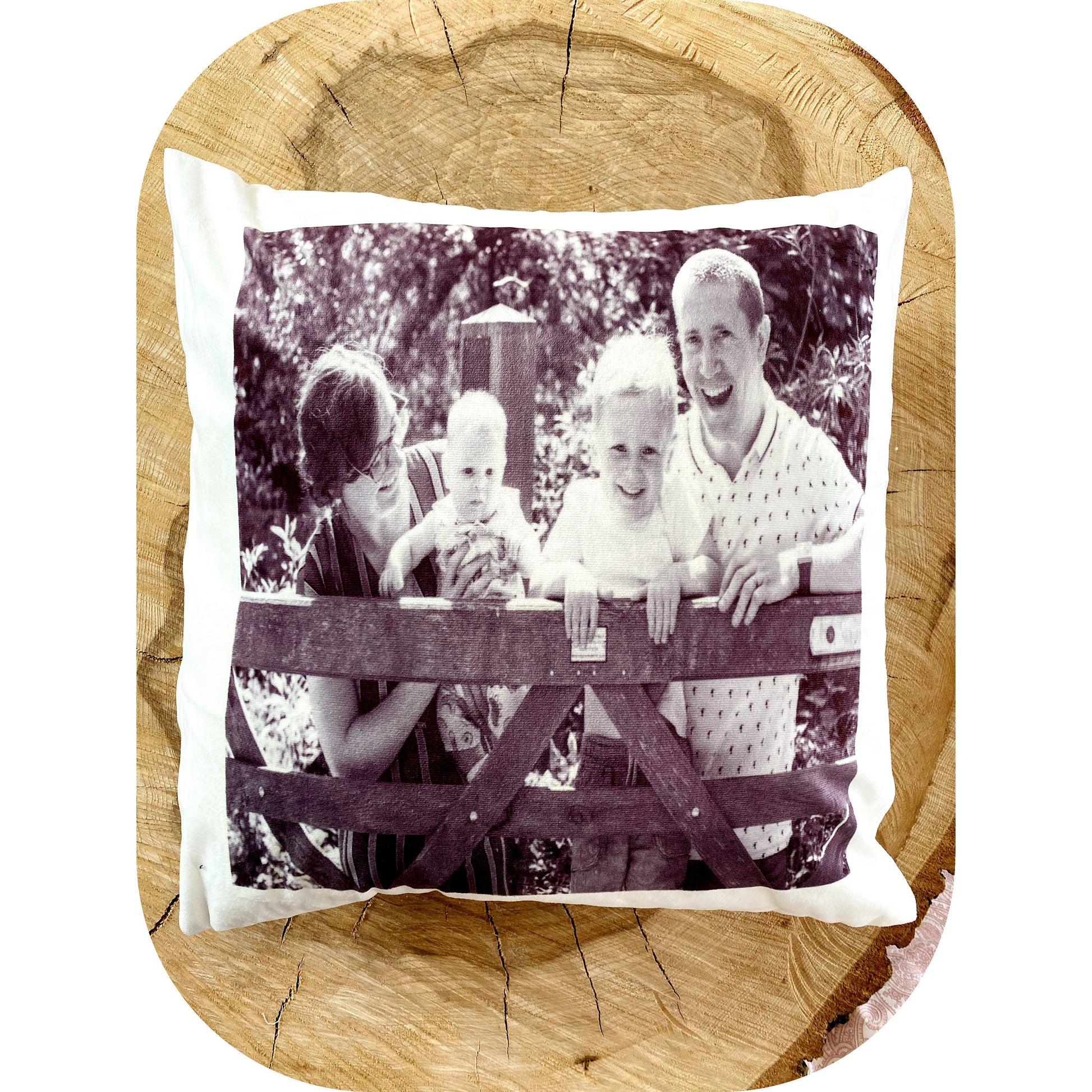 Personalised Photo Cushion Cover|Create your Own Family Present|Keepsake Mothers Day|Father's Day|New Home|Birthday Christmas Gift Idea
