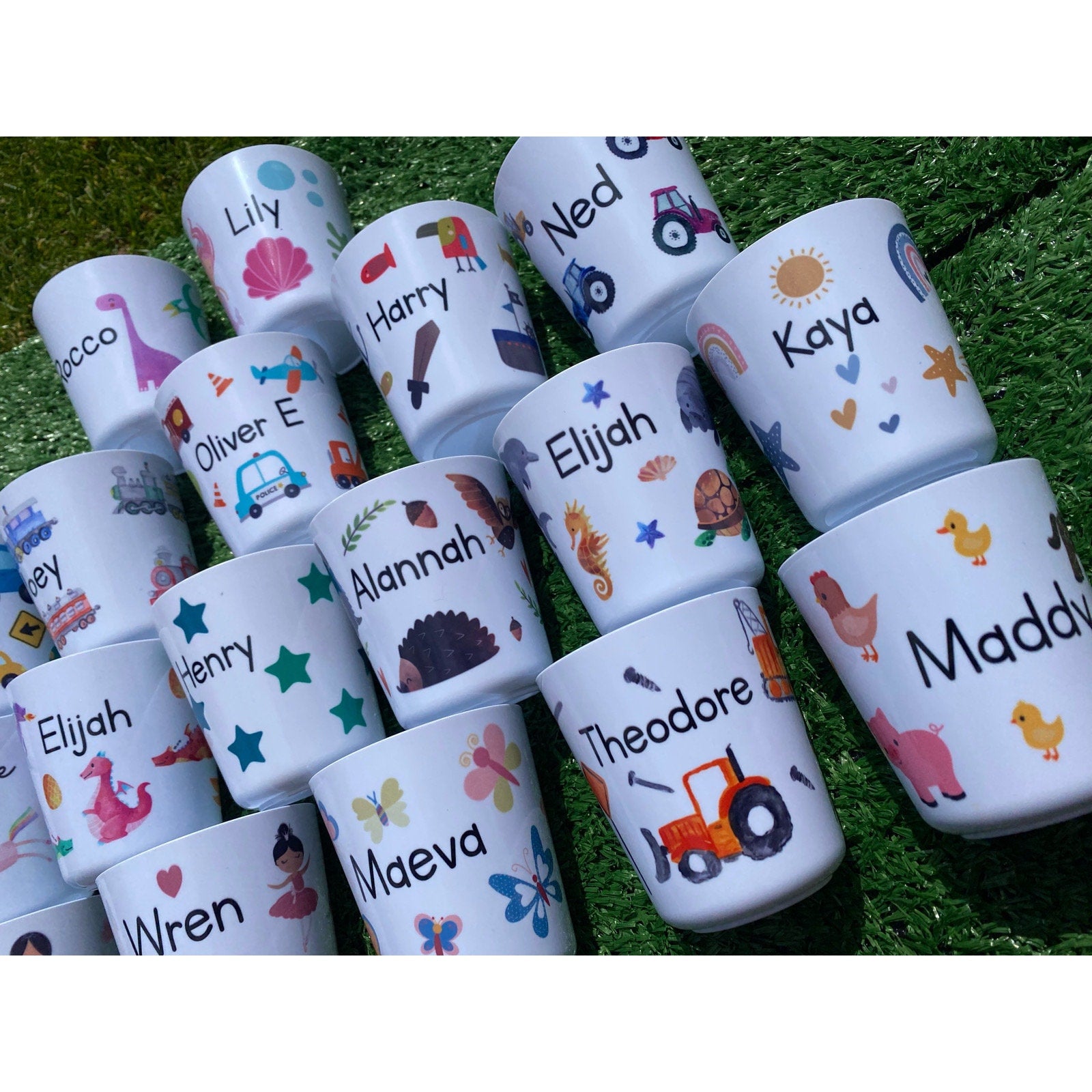 Personalised 8oz or 6oz Unbreakable Plastic Child’s Cup