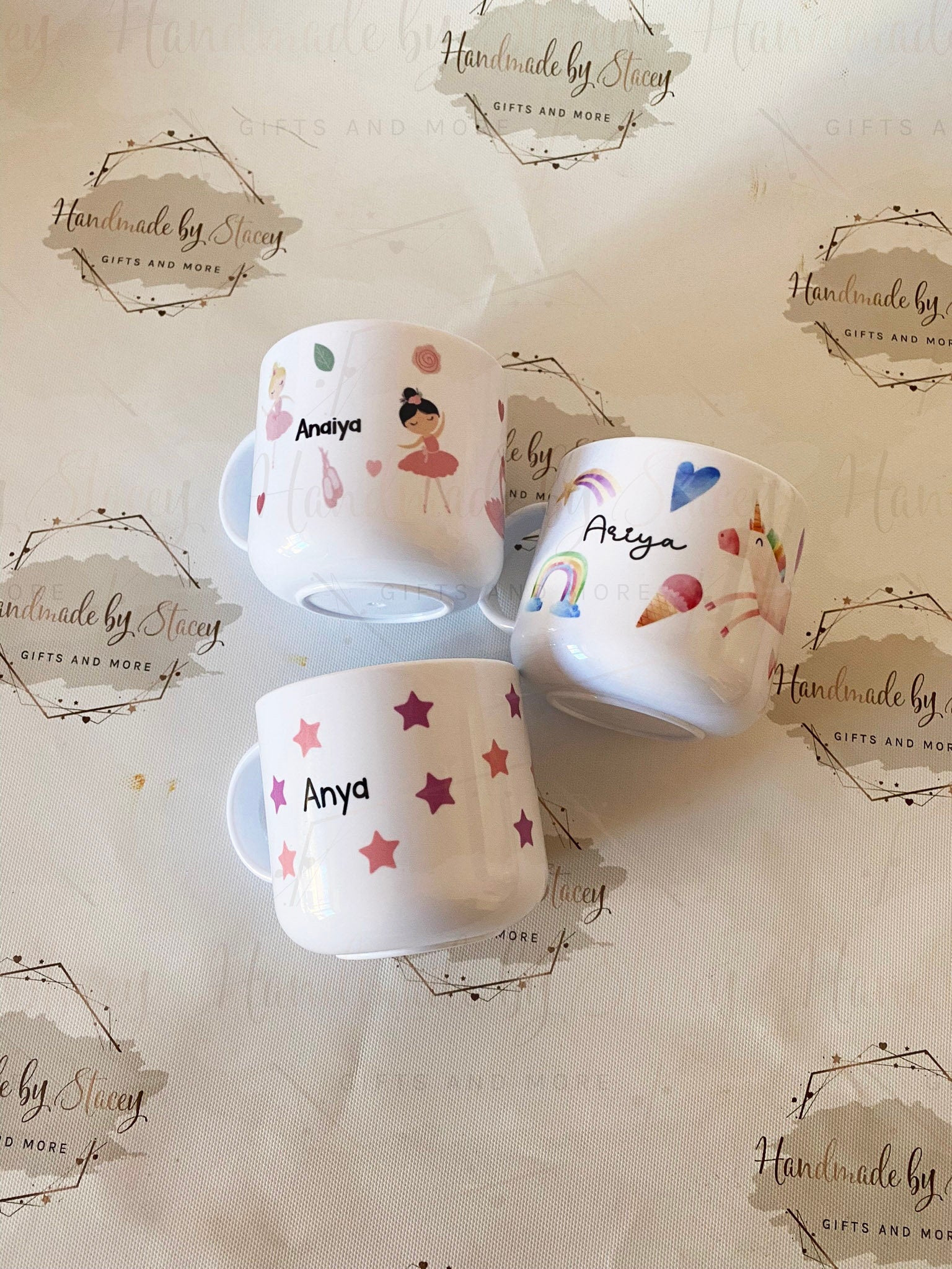 Personalised 8oz or 6oz Unbreakable Plastic Child’s Cup