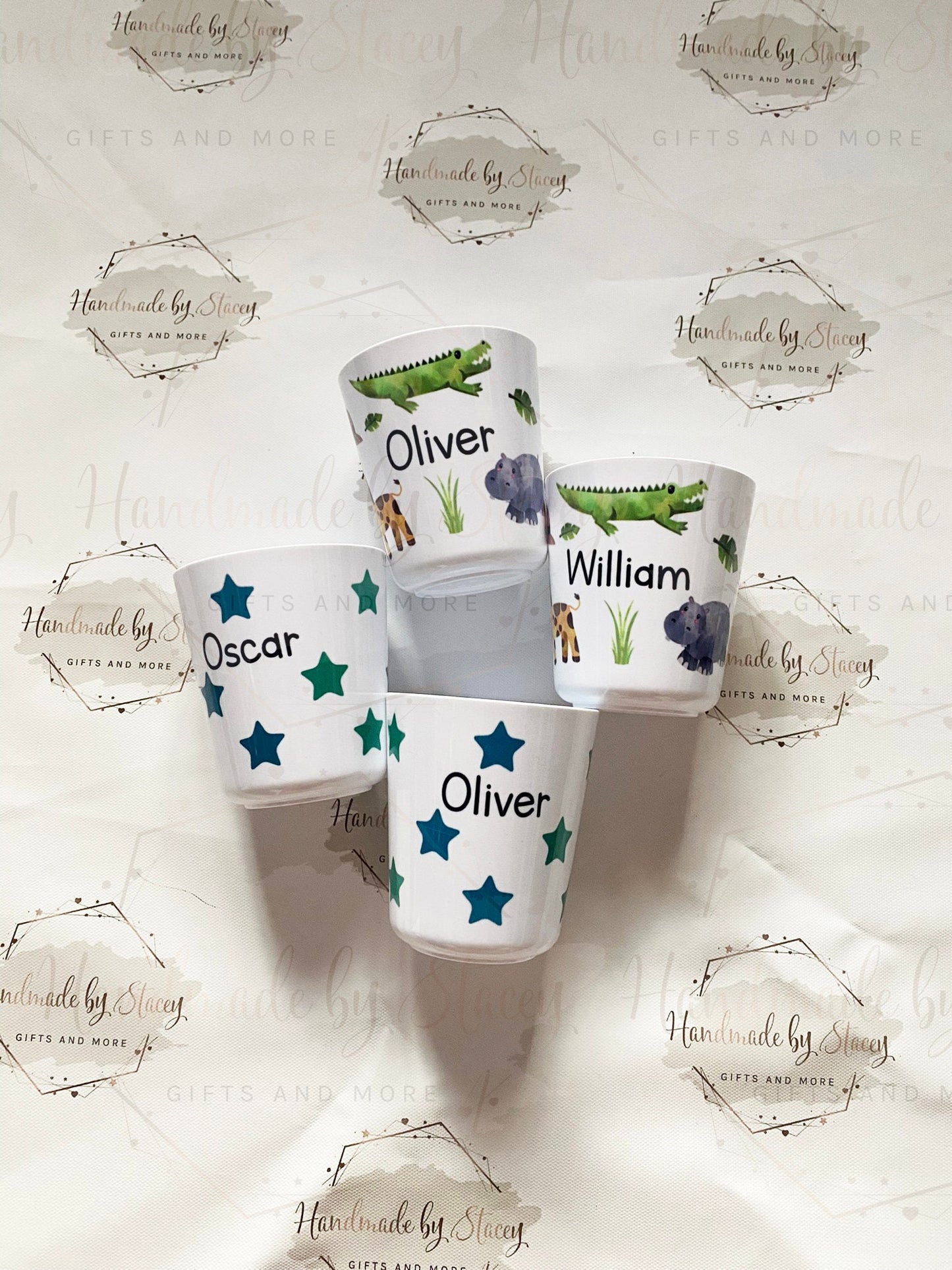Personalised 8oz or 6oz Unbreakable Plastic Child’s Cup