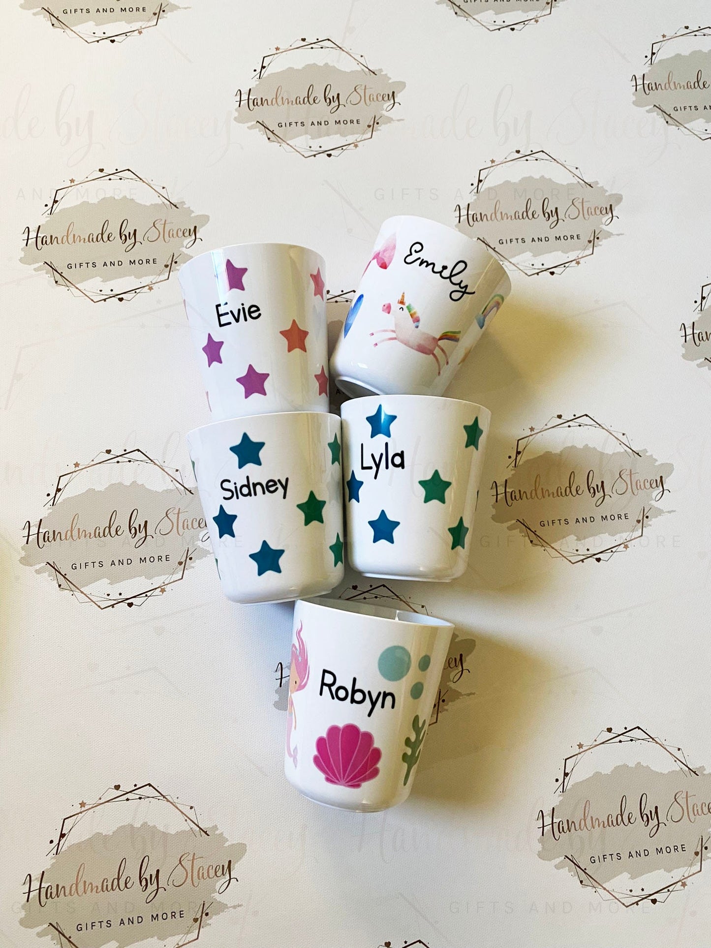 Personalised 8oz or 6oz Unbreakable Plastic Child’s Cup