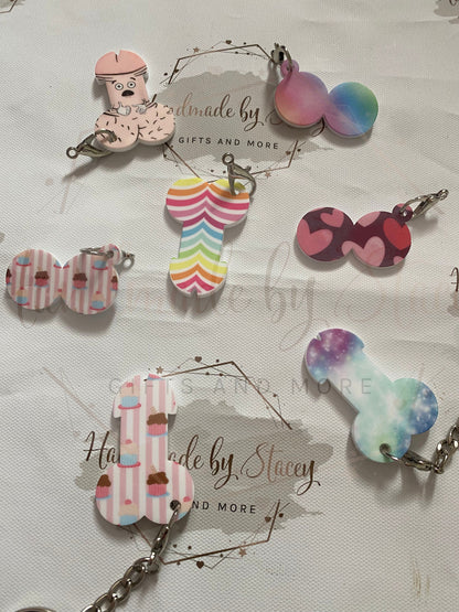 Funny Trolley Coin|Adult Humour Willy Shopping Trolley Token| Rude Hen Party Birthday Gift For Friend|Novelty Secret Santa Keyring