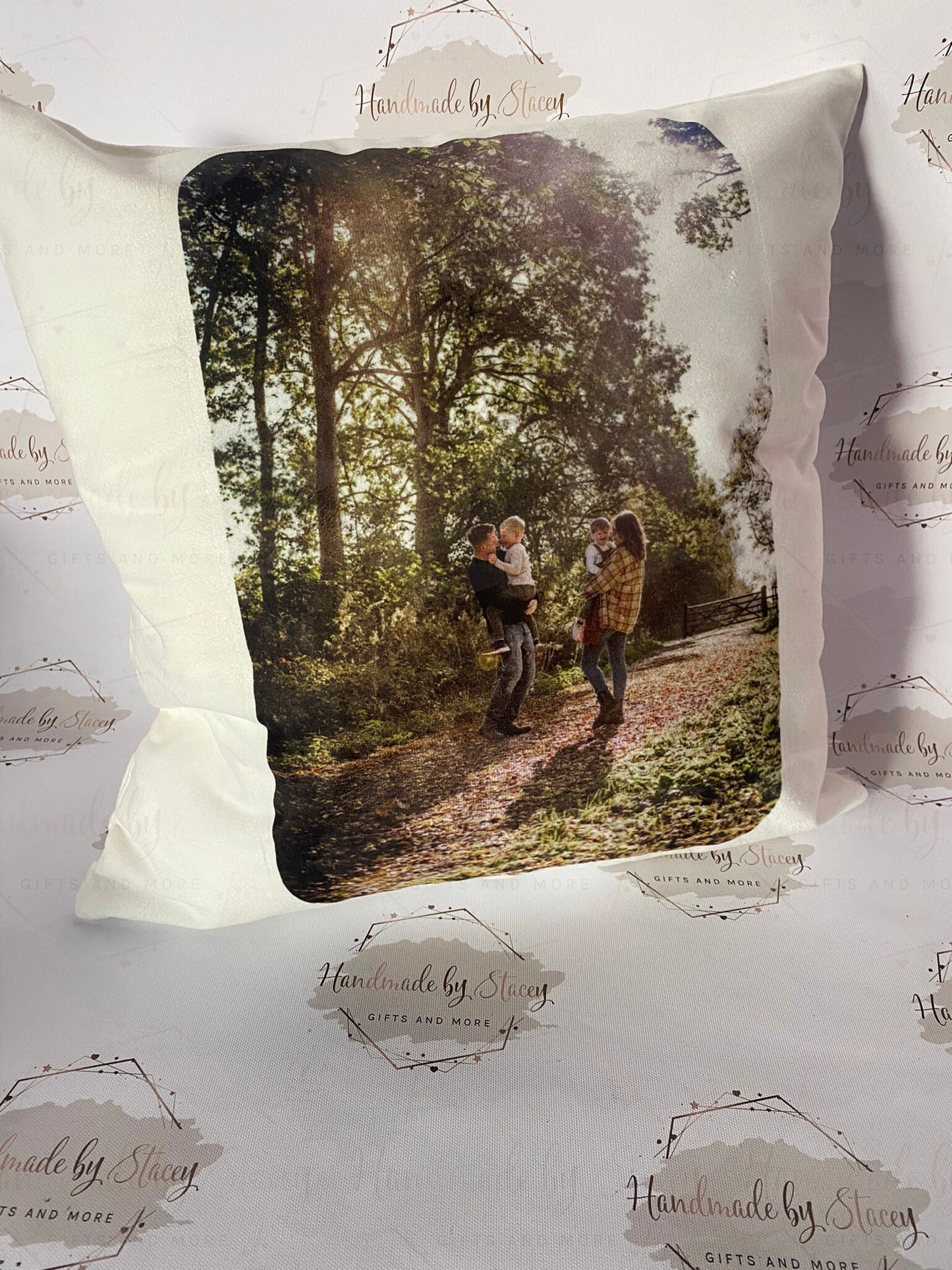 Personalised Photo Cushion Cover|Create your Own Family Present|Keepsake Mothers Day|Father's Day|New Home|Birthday Christmas Gift Idea